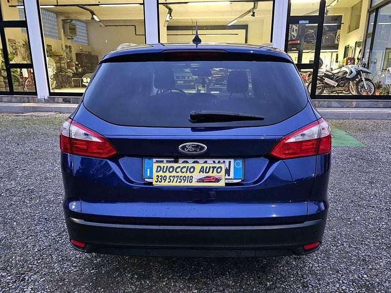 Usata Ford Focus Titanium 120 CV (88 kW) 2014 Blu/azzurro Station wagon