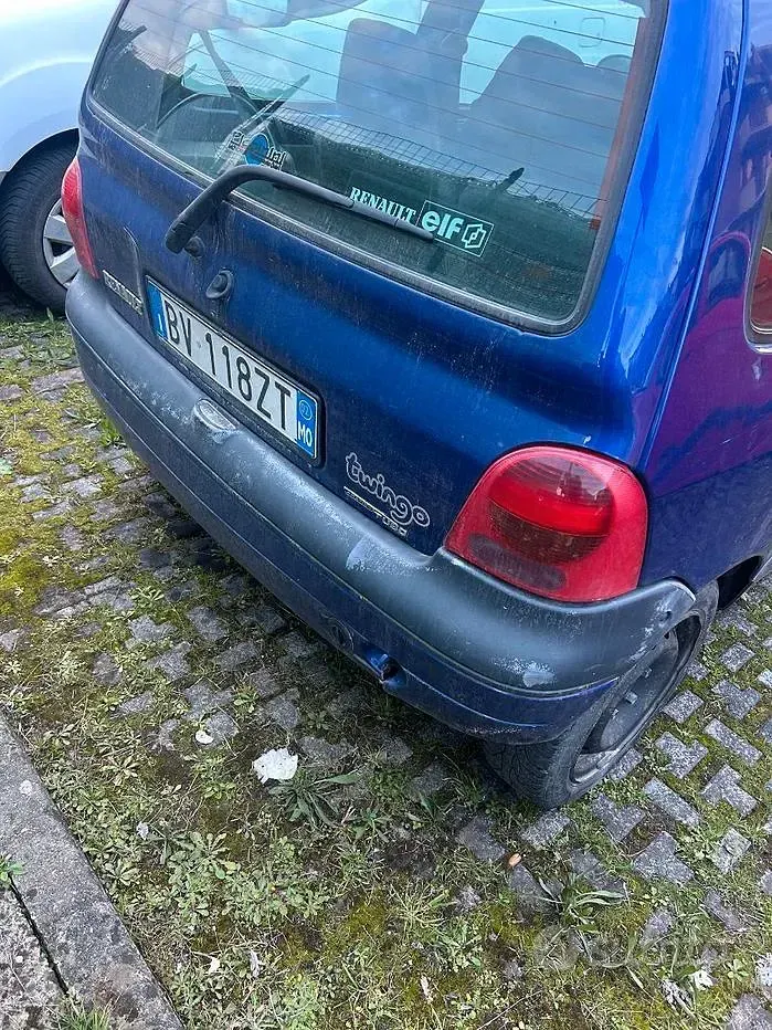 Usata Renault Twingo Authentique 58 CV (42 kW) 2002 Blu Utilitaria