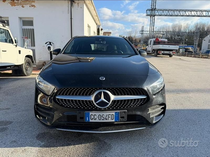 Usata Mercedes A200 Premium 163 CV (119 kW) 2021 Nero Berlina