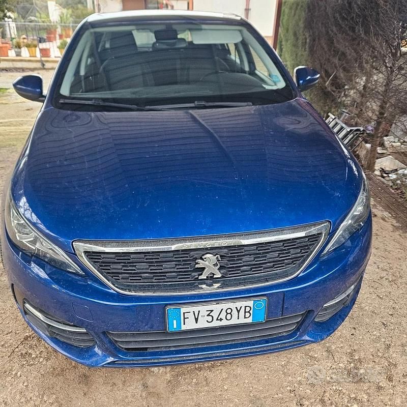 Usata Peugeot 308 2019 Blu Berlina