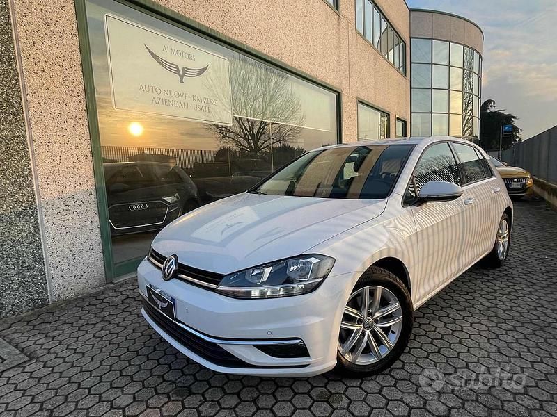 Usata VW Golf VII Executive 116 CV (85 kW) 2018 Bianco Berlina