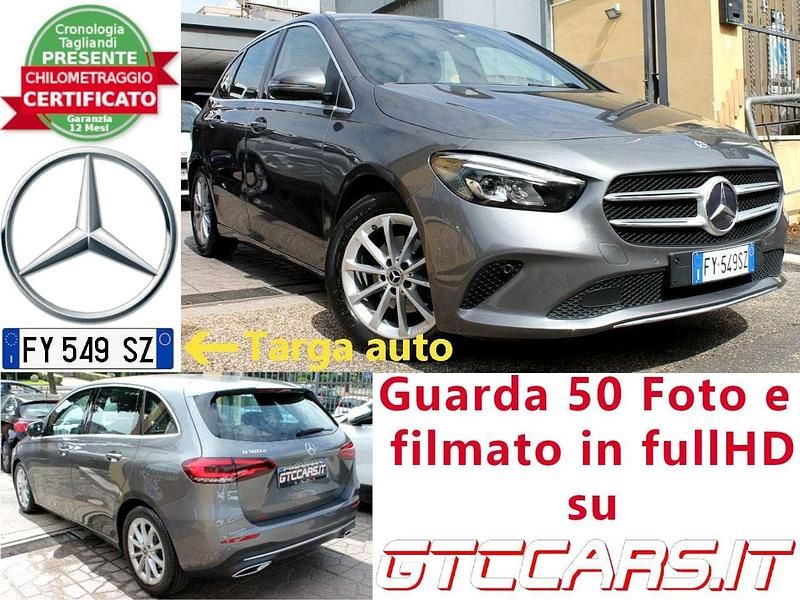 Grigio montagna metallizzato Usata 2019 Mercedes B180 Monovolume | 18.900 € (Buon prezzo) - Immagine 1/3