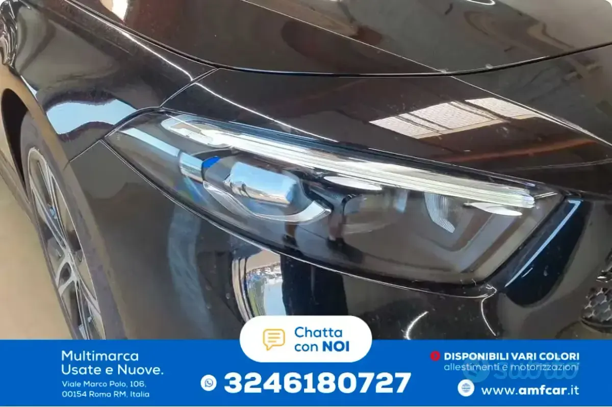 Usata Mercedes 200 Advanced Plus 421 CV (309 kW) 2025 Nero Berlina