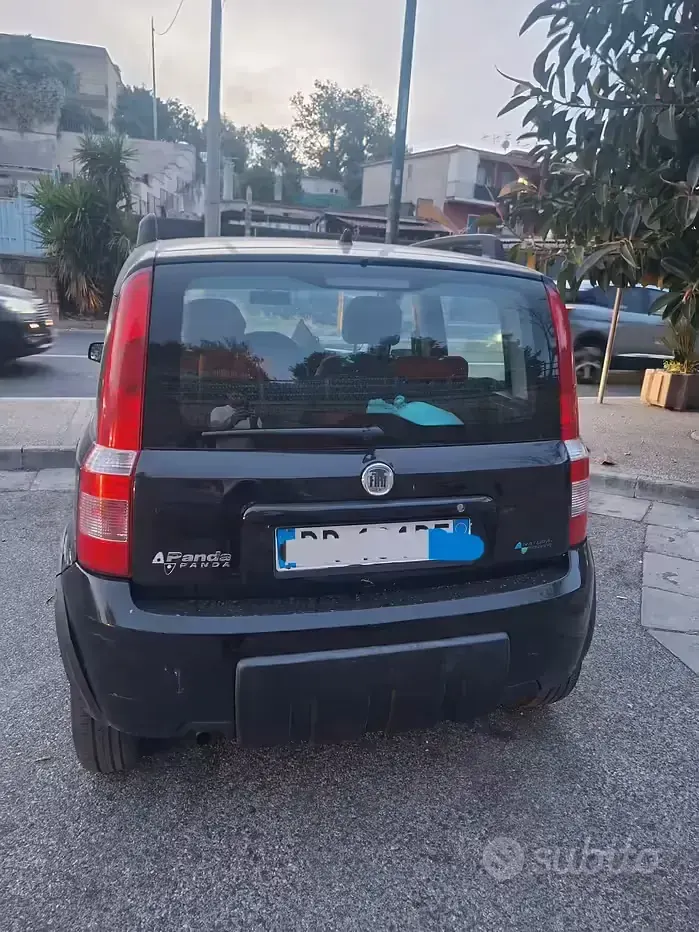 Usata Fiat Panda 60 CV (44 kW) 2008 Nero Utilitaria