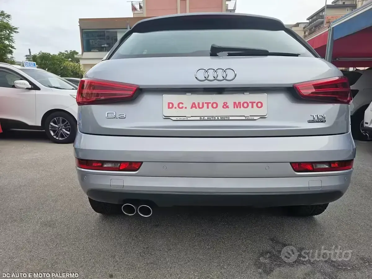 Usata Audi Q3 150 CV (110 kW) 2015 Grigio SUV