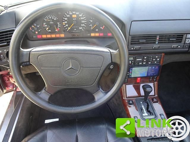 Usata Mercedes SL500 335 CV (246 kW) 1991 Rosso Cabrio