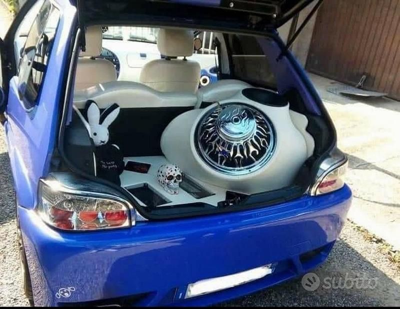 Usata Citroën Saxo 1999 Nero Utilitaria