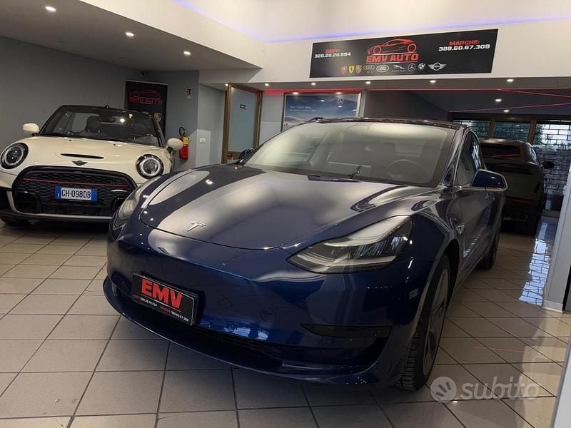 Usata Tesla Model 3 Standard Range 239 kW (325 CV) 2020 Blu Berlina