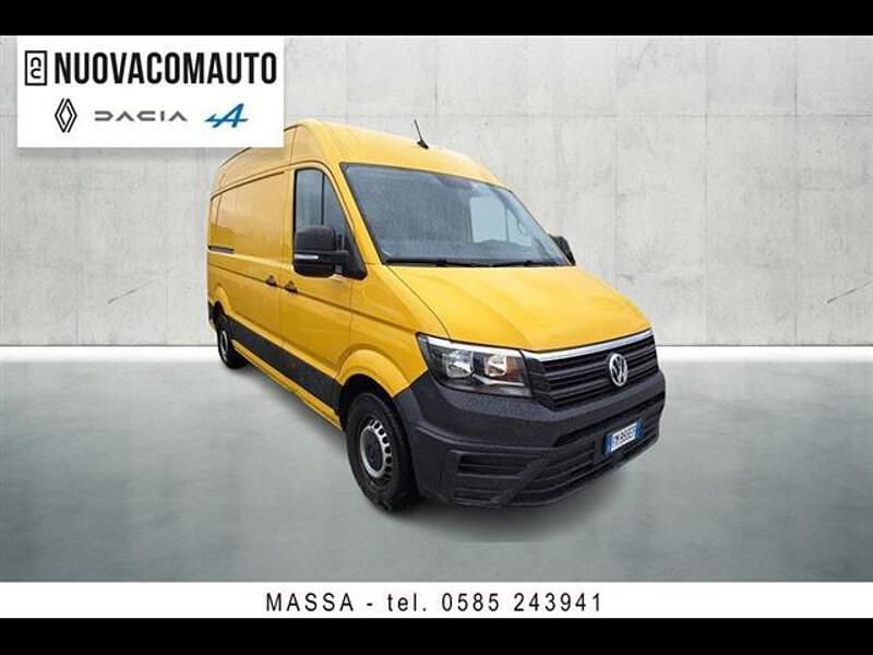 Usata VW Crafter Business 102 CV (75 kW) 2018 Giallo Furgone