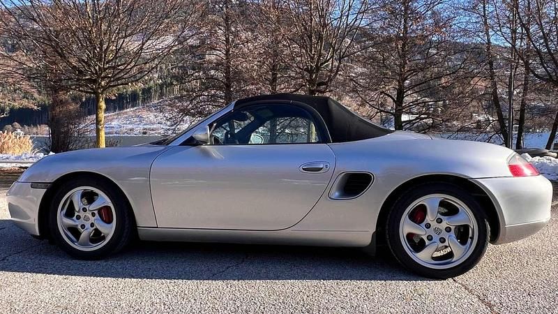 Usata Porsche Boxster S 252 CV (185 kW) 2001 Argento Cabrio