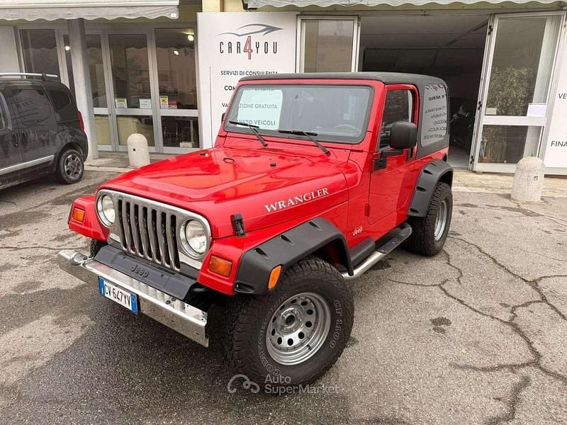 Rosso Usata 1999 Jeep Wrangler Sport SUV | 21.500 € (Buon prezzo) - Immagine 1/4