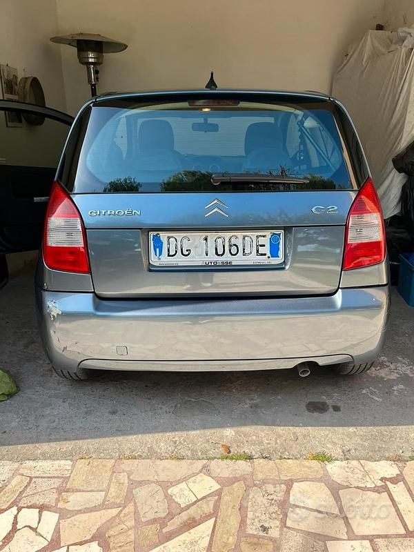 Usata Citroën C2 60 CV (44 kW) 2007 Blu Utilitaria