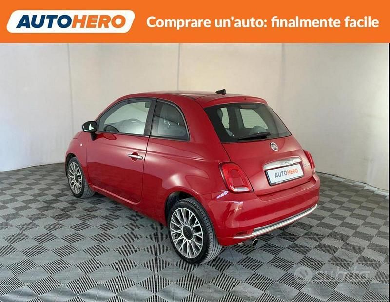 Usata Fiat 500 Pop 70 CV (51 kW) 2020 Rosso Utilitaria