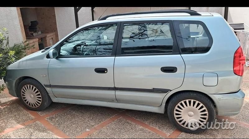Usata Mitsubishi Space Star 102 CV (75 kW) 2005 Verde Monovolume
