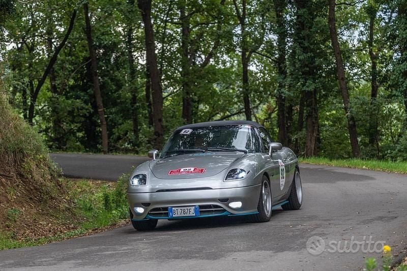 Usata Fiat Barchetta 131 CV (96 kW) 2001 Grigio Cabrio