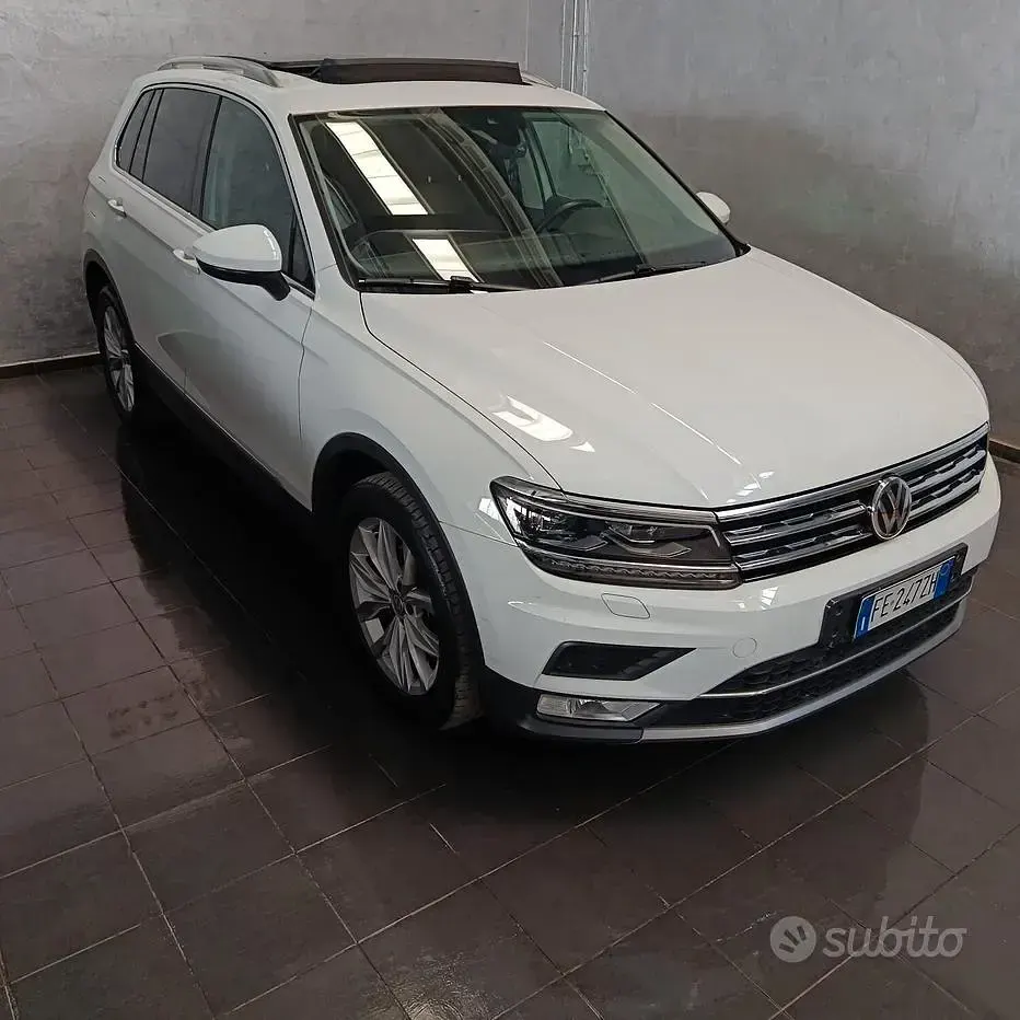 Usata VW Tiguan 150 CV (110 kW) 2016 Bianco SUV
