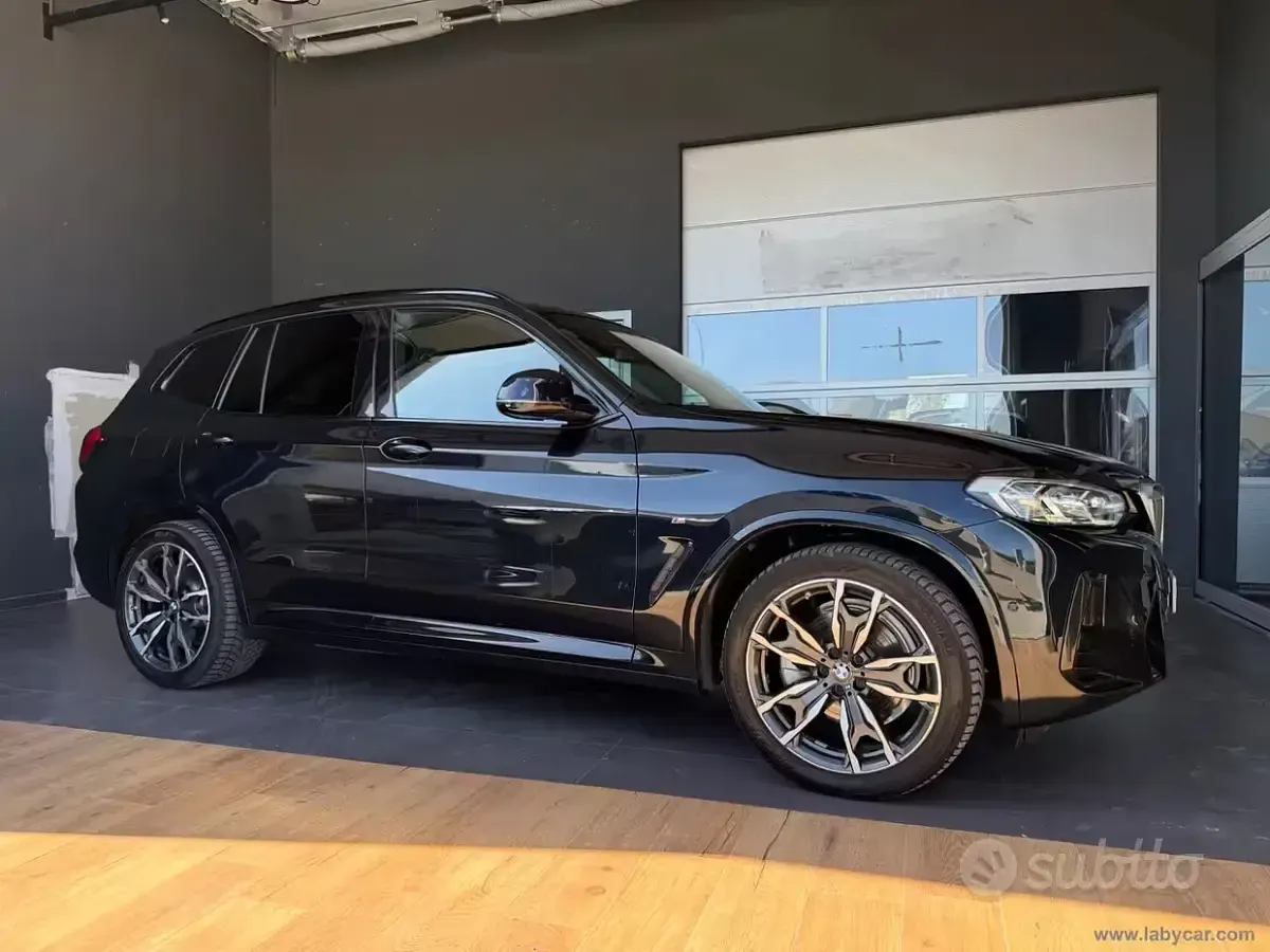 Usata BMW X3 M Sport 190 CV (139 kW) 2022 Nero SUV