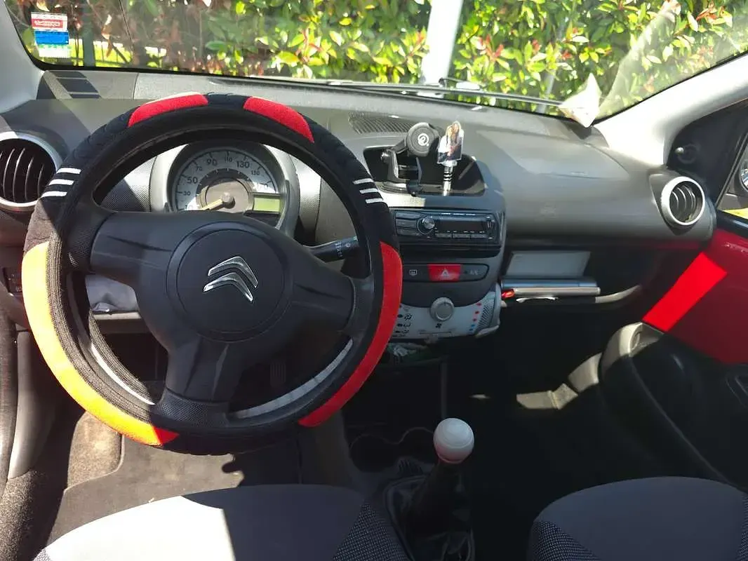 Usata Citroën C1 68 CV (50 kW) 2013 Rosso Utilitaria