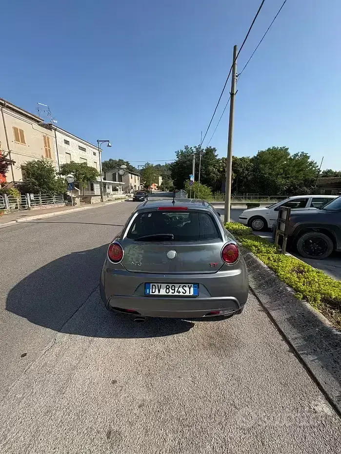 Usata Alfa Romeo MiTo 120 CV (88 kW) 2009 Grigio Utilitaria