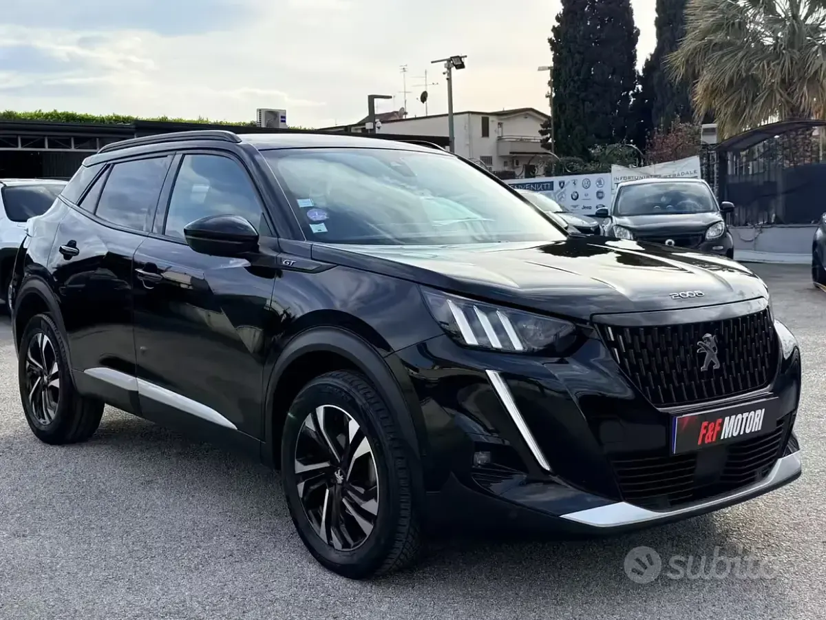 Usata Peugeot 2008 GT 131 CV (96 kW) 2022 Nero SUV