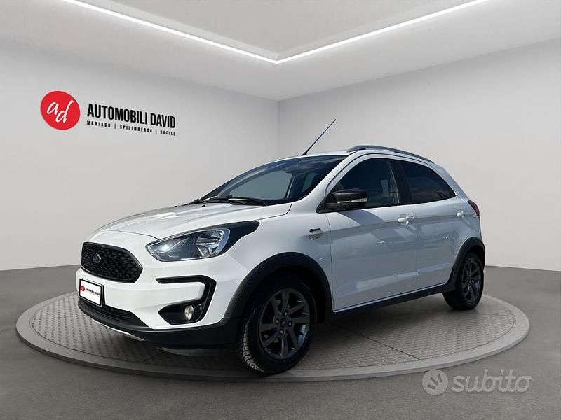 Begagnad Ford Ka Plus Active 86 HK (63 kW) 2019 Vit Halvkombi