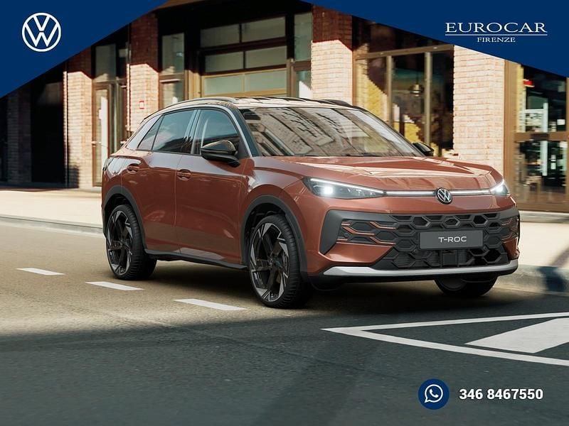 Nuova VW T-Roc Style 150 CV (110 kW) 2026 Flame red metallizzato nero SUV
