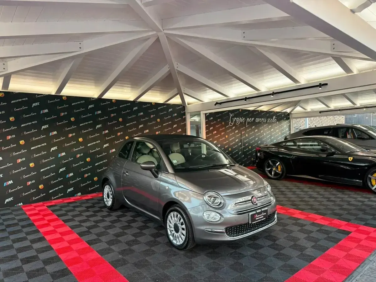 Usata Fiat 500C Dolcevita 69 CV (50 kW) 2021 Grigio Cabrio