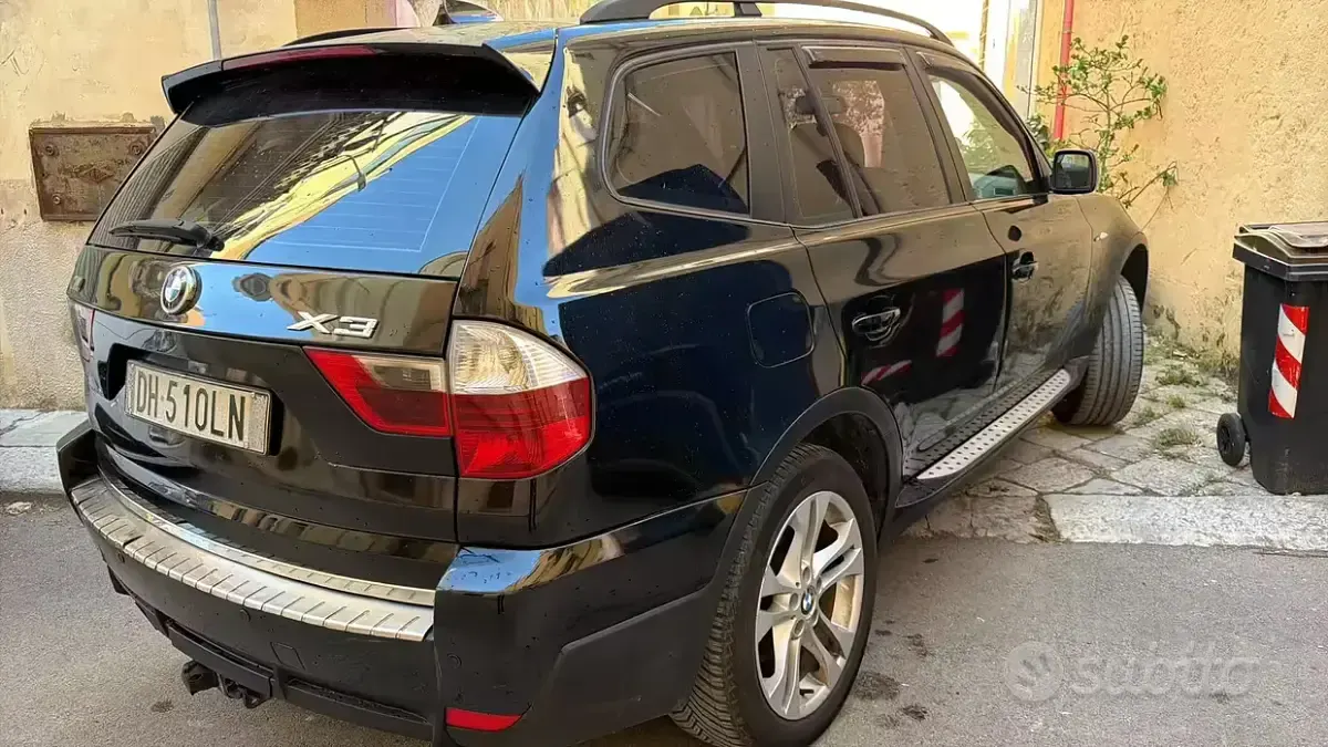 Usata BMW X3 177 CV (130 kW) 2007 Nero SUV