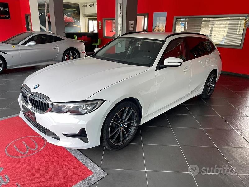 Usata BMW 320e Advantage 190 CV (139 kW) 2021 Bianco Station wagon