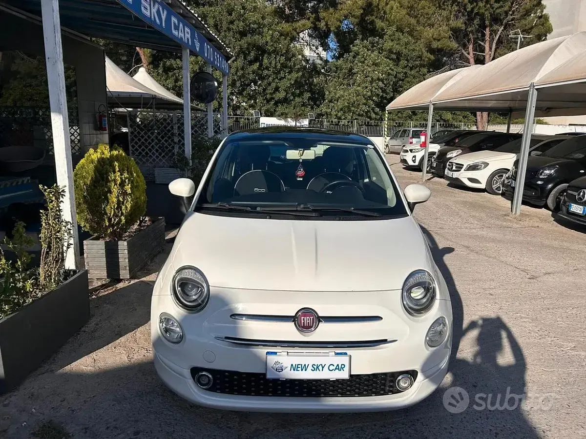 Usata Fiat 500 Lounge 69 CV (50 kW) 2018 Bianco Berlina