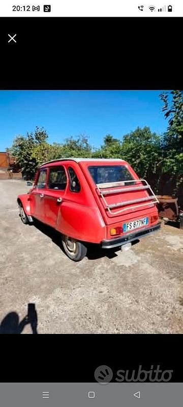 Usata Citroën Dyane 1970 Berlina