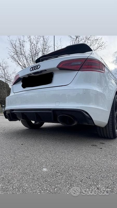 Brugt Audi A3 S-Line 2014 Hvid