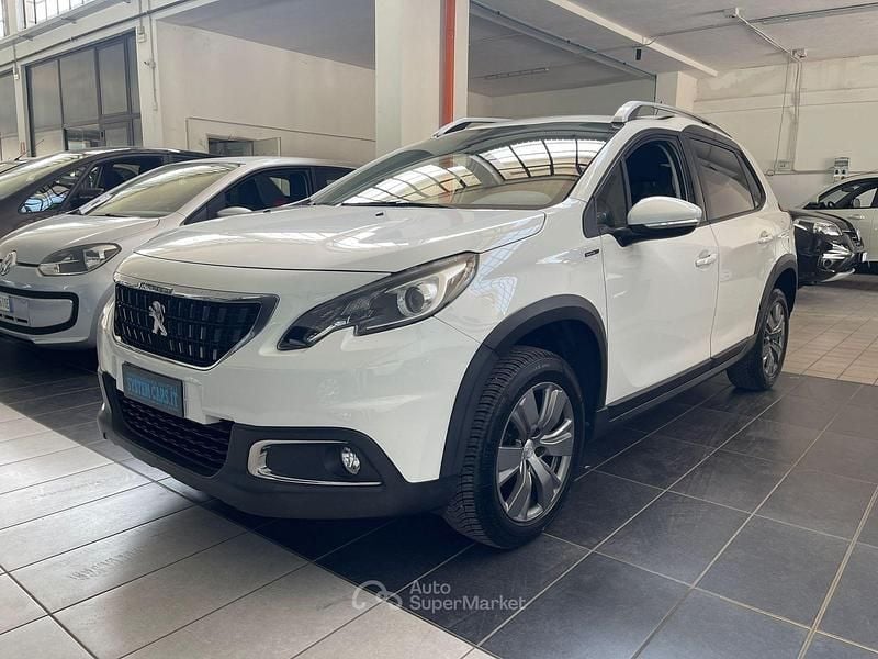 Bianco Usata 2020 Peugeot 2008 Allure SUV | 12.900 € (Ottimo prezzo) - Immagine 1/4