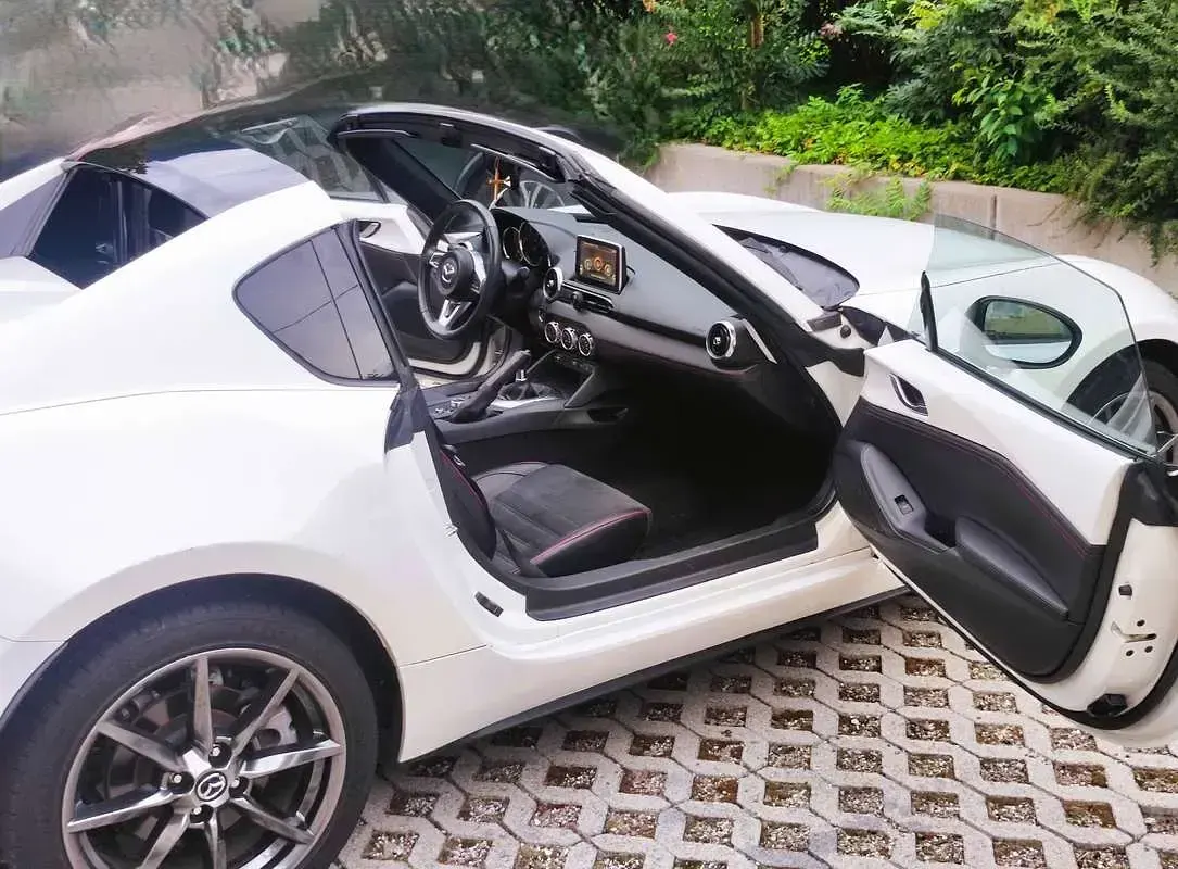 Usata Mazda MX5 Edition 160 CV (117 kW) 2018 Bianco Cabrio
