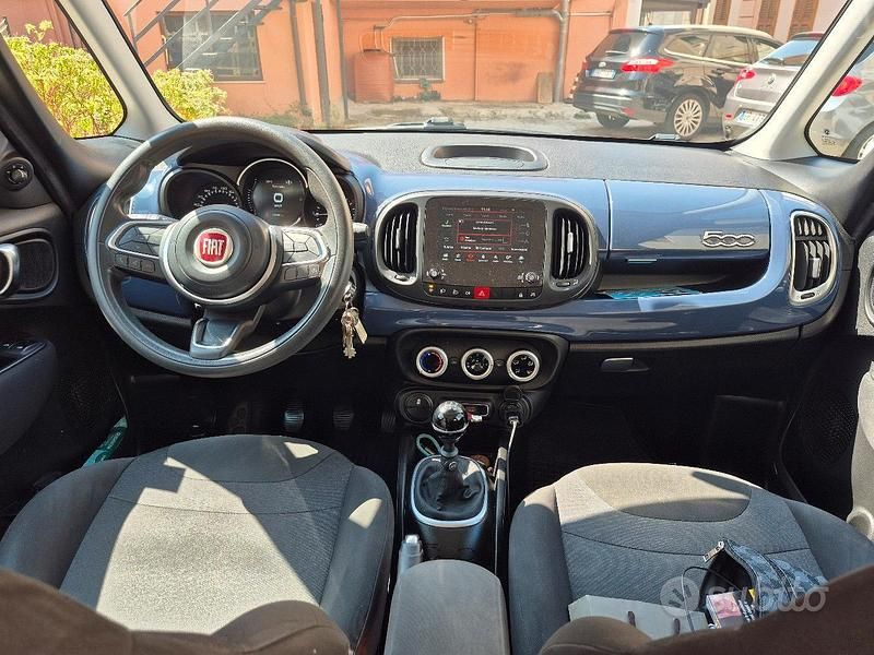 Usata Fiat 500L 95 CV (69 kW) 2019 Blu Monovolume