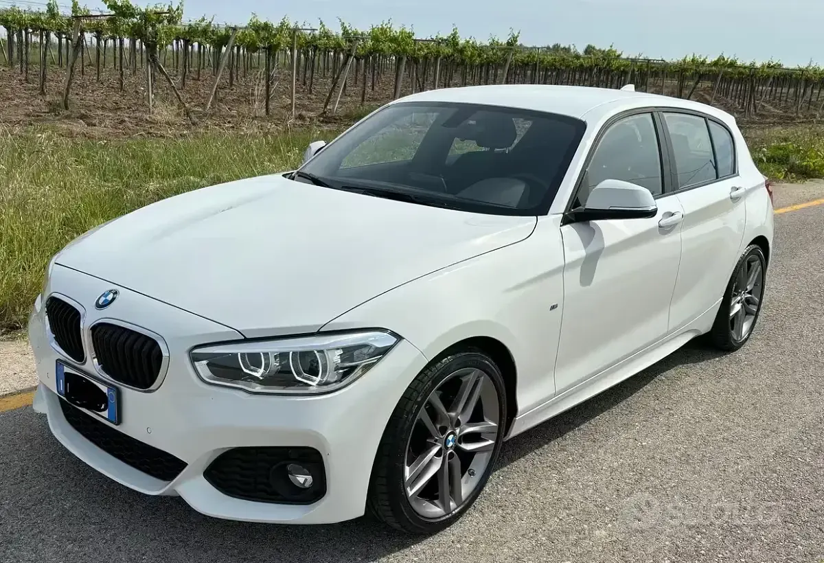 Usata BMW 118 M Sport 150 CV (110 kW) 2017 Bianco Utilitaria
