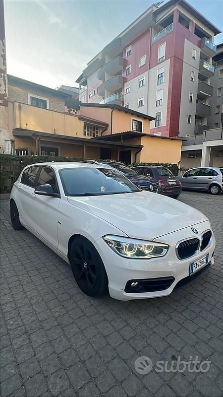 Usata BMW 120 Efficient Dynamics 2015 Bianco Utilitaria