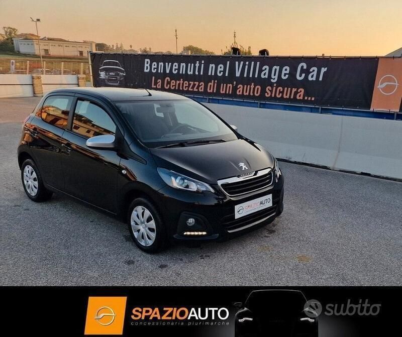 Begagnad Peugeot 108 72 HK (52 kW) 2020 Svart Halvkombi