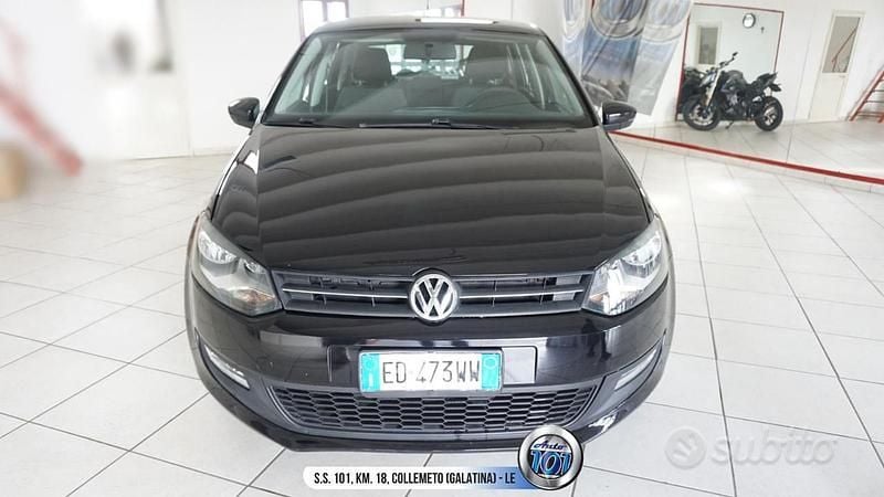 Usata VW Polo Comfortline 70 CV (51 kW) 2011 Nero Utilitaria