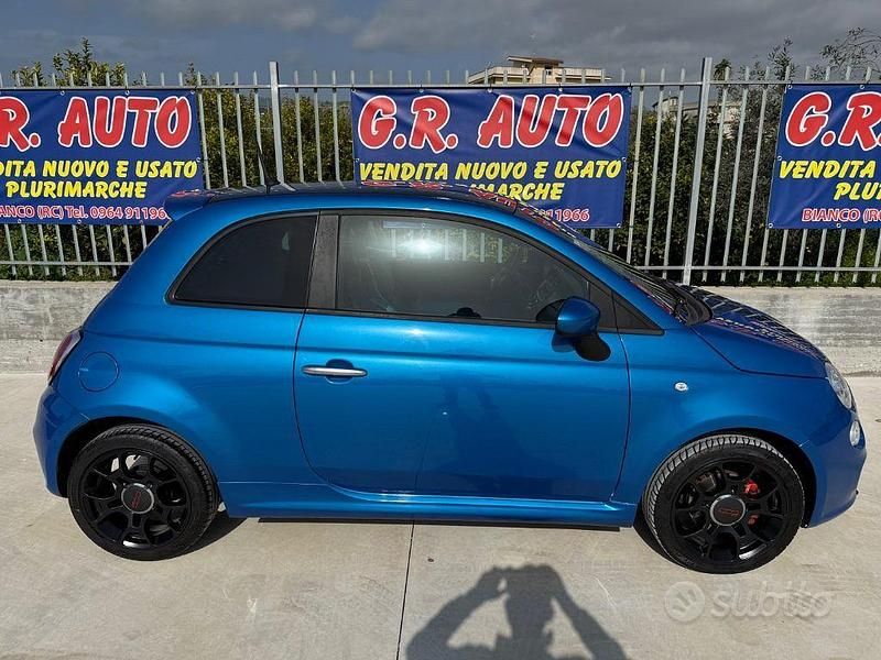 Usata Fiat 500 Sport 95 CV (69 kW) 2015 Blu Utilitaria