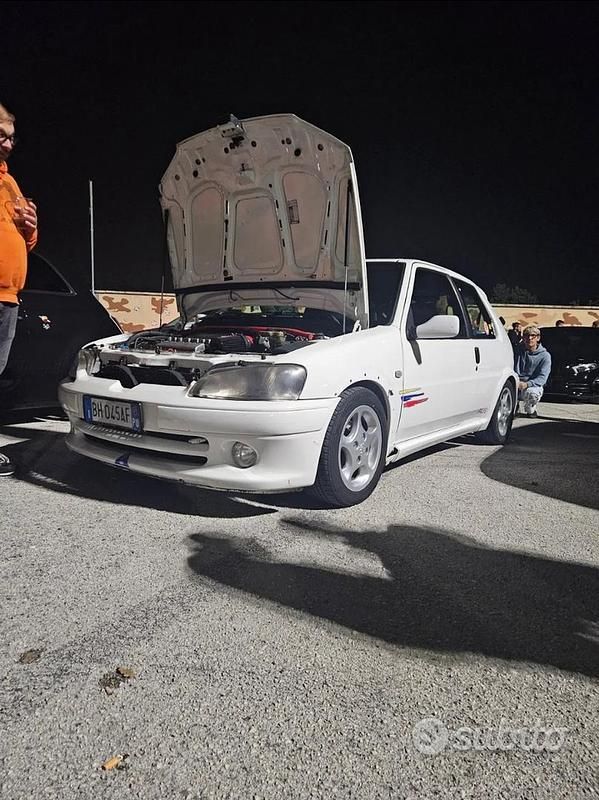 Usata Peugeot 106 118 CV (86 kW) 1999 Bianco Utilitaria