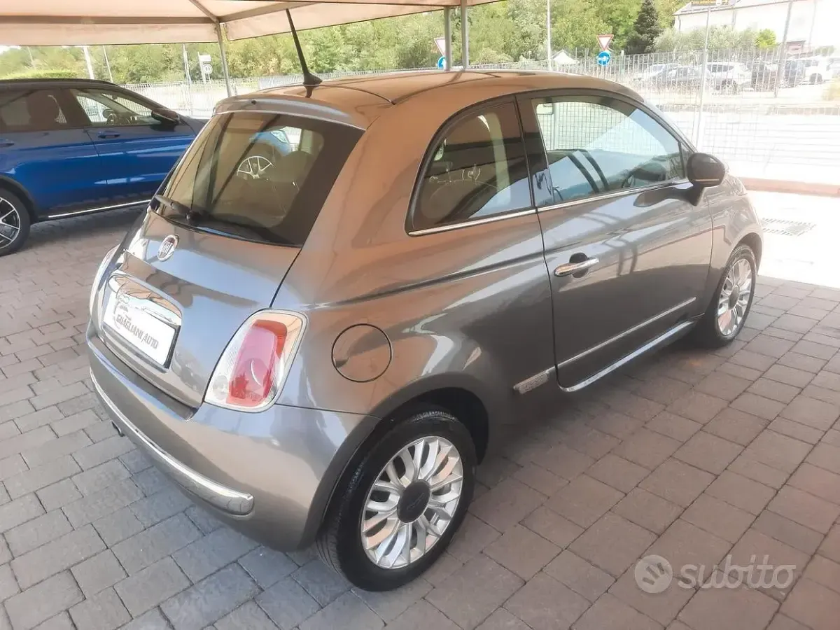 Usata Fiat 500 Lounge 69 CV (50 kW) 2014 Grigio Berlina
