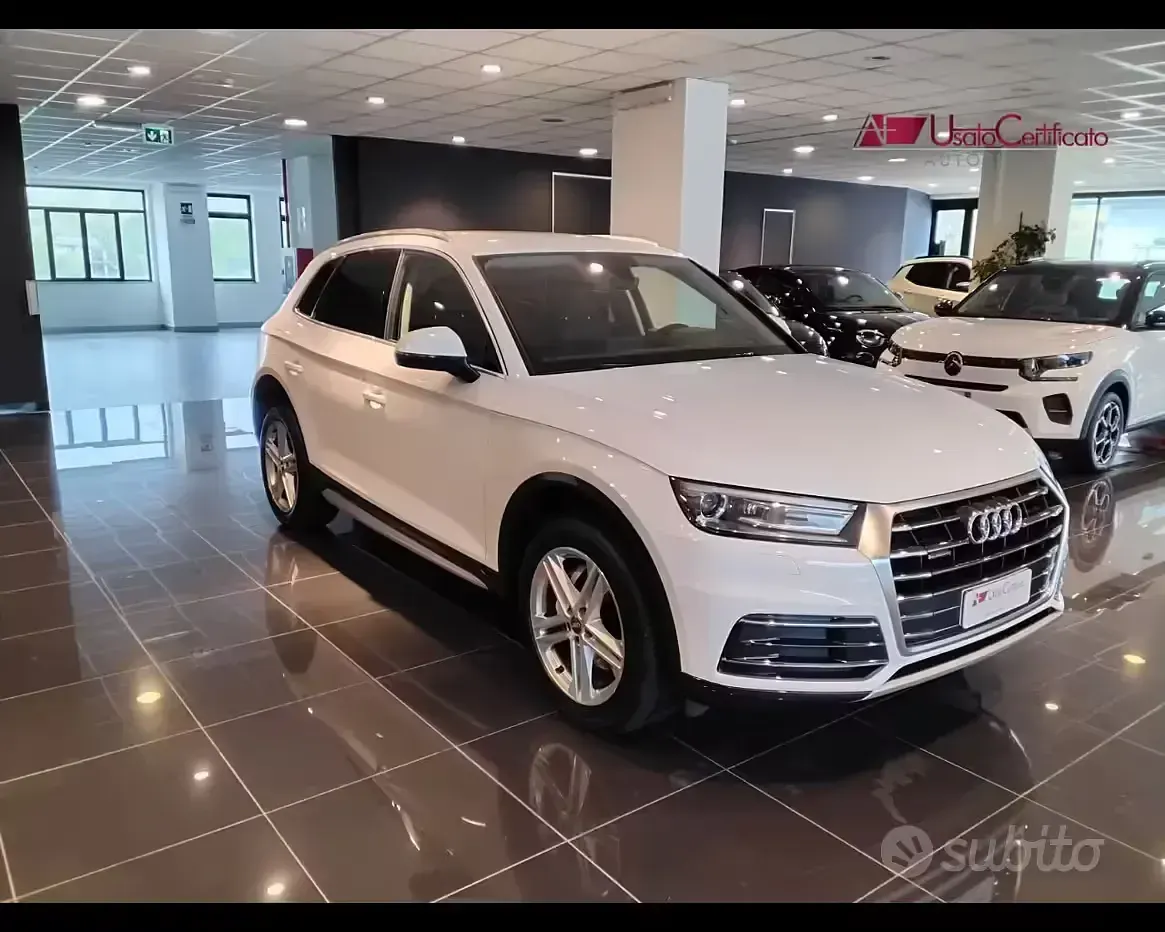 Usata Audi Q5 190 CV (139 kW) 2018 Bianco SUV