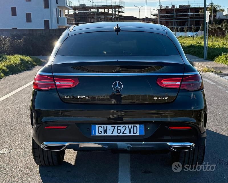 Usata Mercedes GLE350 AMG 258 CV (189 kW) 2019 Nero SUV