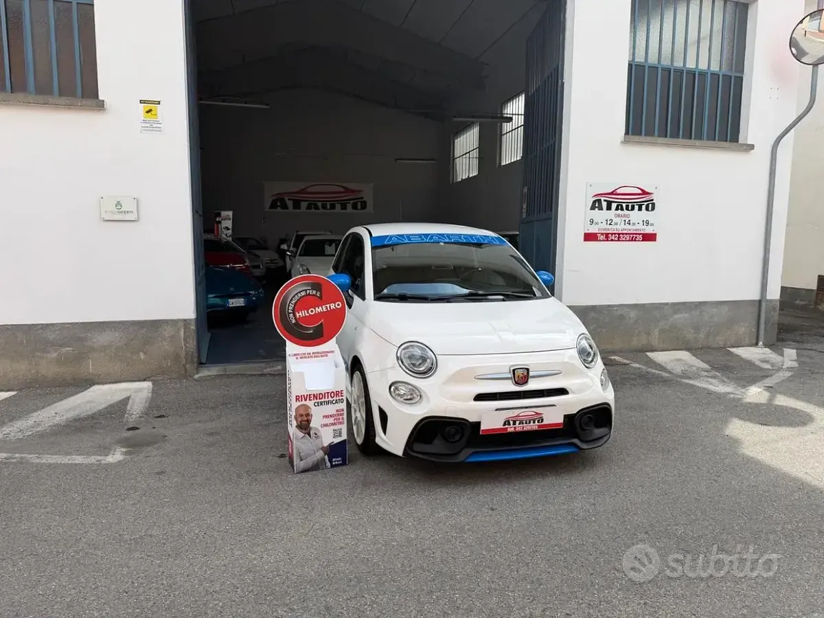 Usata Abarth 595 145 CV (106 kW) 2018 Bianco Berlina
