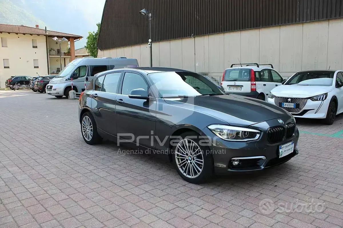 Usata BMW 116 Efficient Dynamics 116 CV (85 kW) 2019 Grigio Utilitaria
