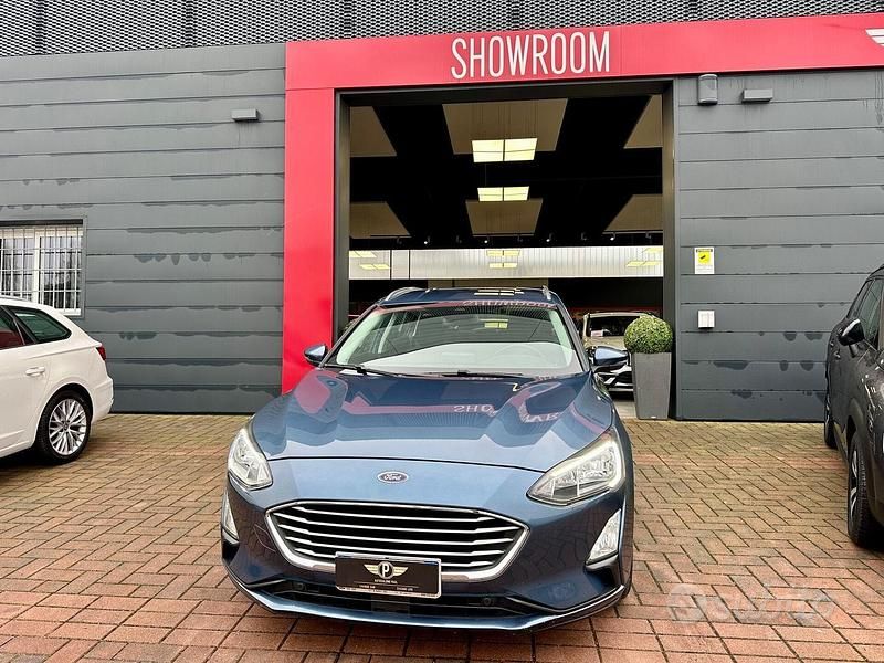 Usata Ford Focus Business Edition 120 CV (88 kW) 2021 Blu Station wagon