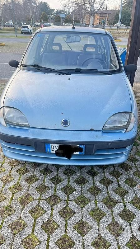 Usata Fiat Seicento 54 CV (39 kW) 2001 Blu Utilitaria