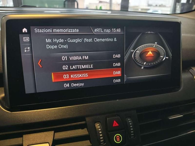 Usata BMW 216 Active Tourer Advantage 116 CV (85 kW) 2017 Blu/azzurro Monovolume