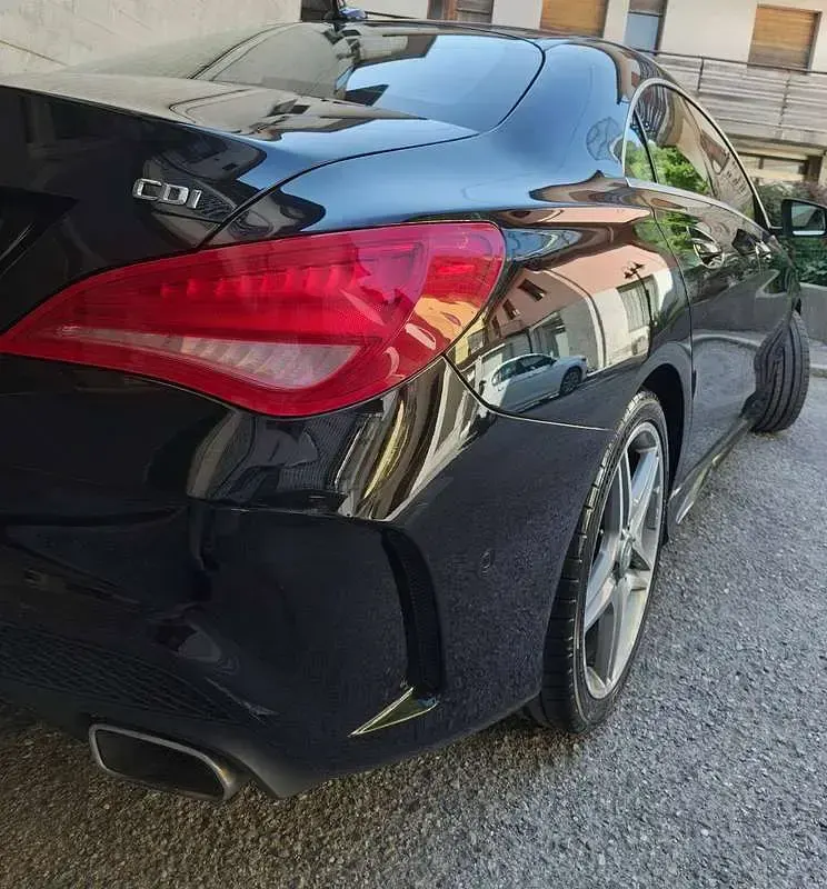 Usata Mercedes CLA220 Premium 177 CV (130 kW) 2014 Nero Coupé